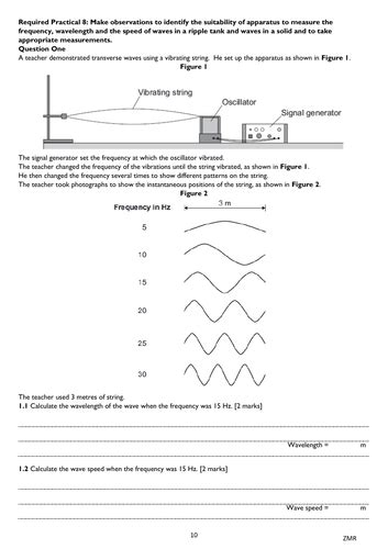 ripple tank required practical|AQA Physics GCSE Required Practical 8 .